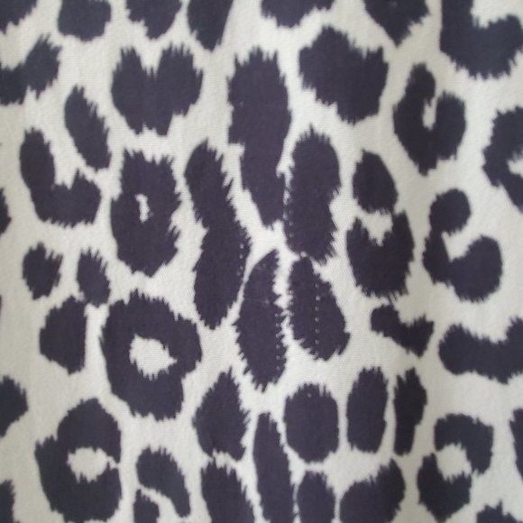 House of Hackney Eden Crepe Dress, US 4 / UK 8 in Blue Leopard Print. - Picture 4 of 4